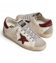 GOLDEN GOOSE COTTON LACES WITH SILVER SWAROVSKI CRYSTALS