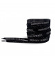 GOLDEN GOOSE COTTON LACES WITH BLACK SWAROVSKI CRYSTALS