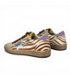 GOLDEN GOOSE BALL STAR IN ZEBRA PONY WITH METALLIC LEATHER STAR