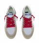 GOLDEN GOOSE BALL STAR IN LILAC SUEDE WITH WHITE LEATHER STAR AND SILVER HEEL TAB