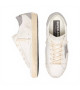 GOLDEN GOOSE SUPER STAR WITH SILVER SWAROVSKI CRYSTAL STAR AND HEEL TAB