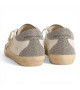 GOLDEN GOOSE SUPER STAR WITH SILVER SWAROVSKI CRYSTAL STAR AND HEEL TAB