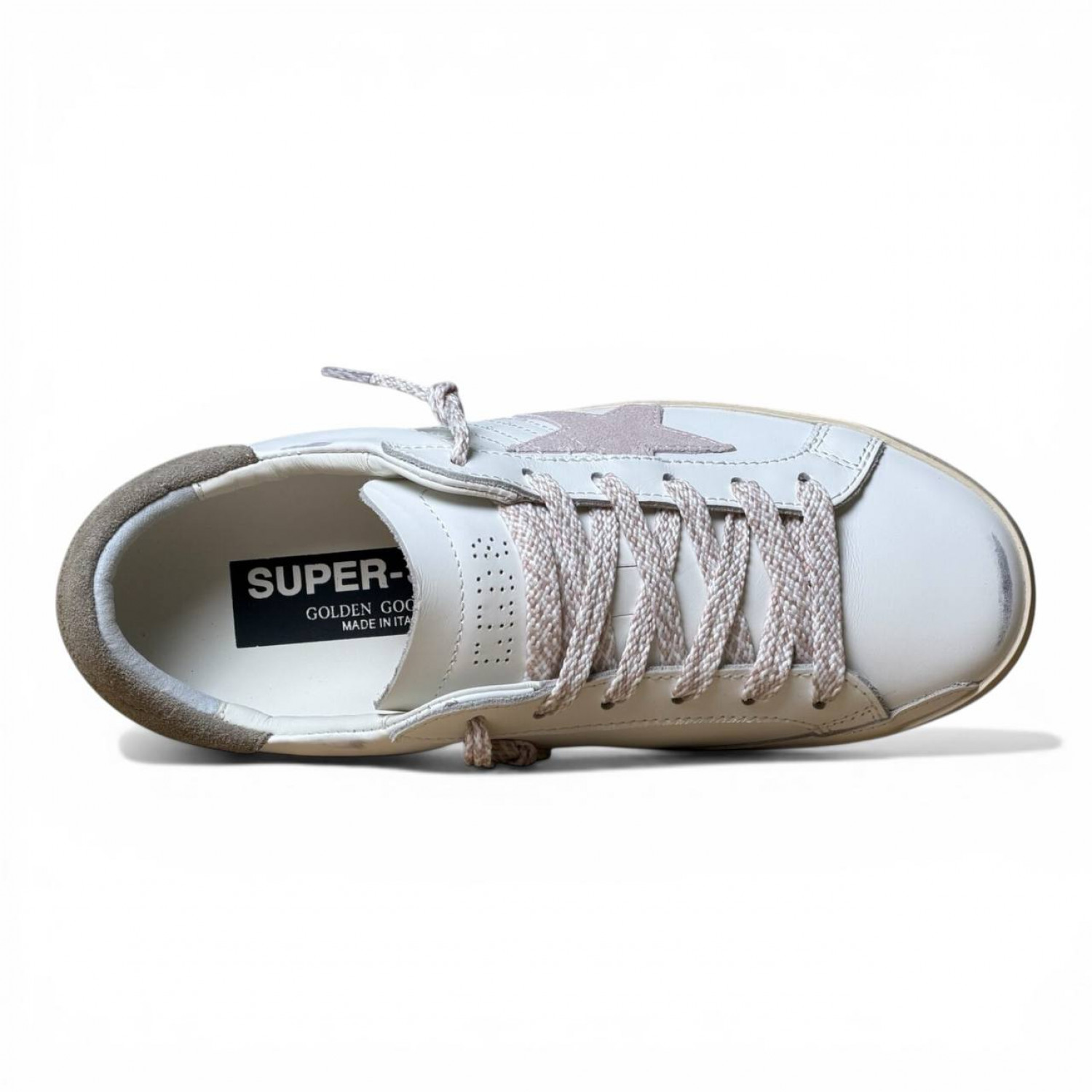 GOLDEN GOOSE SUPER STAR PECH PINK STAR