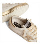 GOLDEN GOOSE SUPER STAR WITH GOLD SPARKLE FOXING AND METAL STUD LETTERING COD