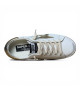 GOLDEN GOOSE SUPER STAR WITH GOLD SPARKLE FOXING AND METAL STUD LETTERING COD