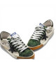 GOLDEN GOOSE SUPER STAR BLACK STAR AND BLACK HEEL TAB