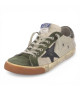 GOLDEN GOOSE MEN’S SUPER STAR BLACK STAR AND BLACK HEEL TAB