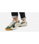 GOLDEN GOOSE SUPER STAR BLACK STAR AND BLACK HEEL TAB