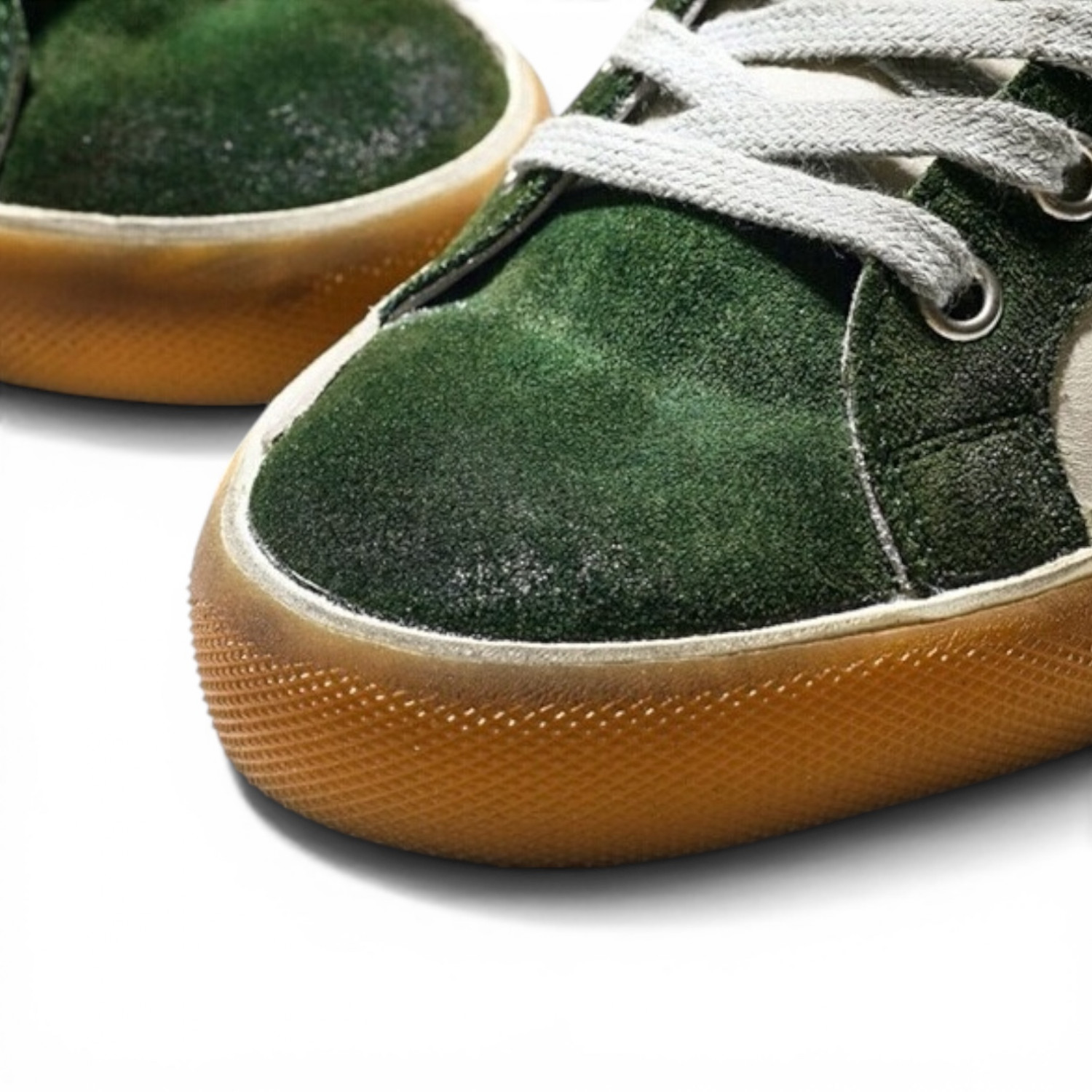 GOLDEN GOOSE SUPER STAR BLACK STAR AND BLACK HEEL TAB