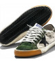 GOLDEN GOOSE SUPER STAR BLACK STAR AND BLACK HEEL TAB