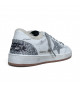 BALL STAR WITH SHEARLING LINING AND SILVER GLITTER STAR