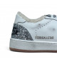 BALL STAR WITH SHEARLING LINING AND SILVER GLITTER STAR