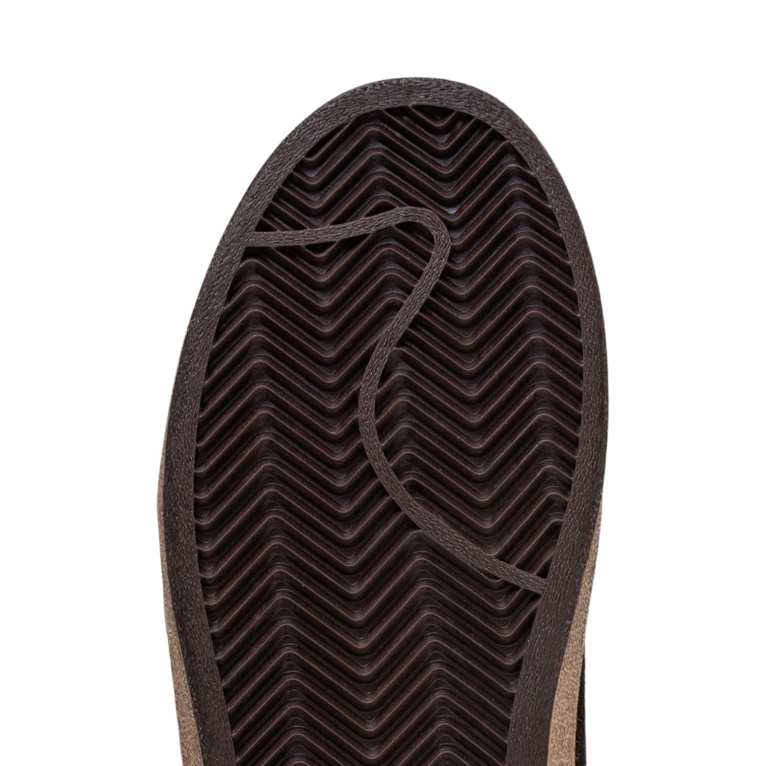 BALL STAR SHEARLING IN BROWN SUEDE WITH PONY STAR AND LEATHER HEEL TAB