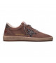 BALL STAR SHEARLING IN LAVANDER SUEDE WITH GLITTER STAR AND LEATHER HEEL TAB