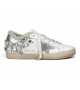 SUPER STAR IN NAPPA WITH SHEARLING LINING AND DECORATIVE CRYSTALS