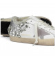 SUPER STAR IN NAPPA WITH SHEARLING LINING AND DECORATIVE CRYSTALS