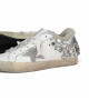 SUPER STAR IN NAPPA WITH SHEARLING LINING AND DECORATIVE CRYSTALS